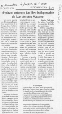 Raúl Mellado  [artículo] Ramón Riquelme