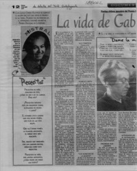 La vida de Gabriela Mistral