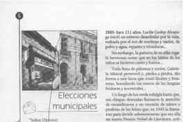 Cumpleaños de Gabriela Mistral  [artículo] Juan Meza Sepúlveda