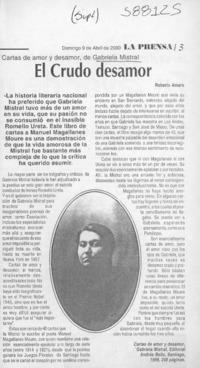 Natalicio de Gabriela Mistral  [artículo] Marino Muñoz Lagos