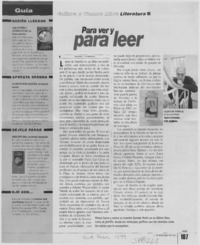 Para ver y para leer  [artículo] Camilo Marks