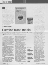 Estética clase media