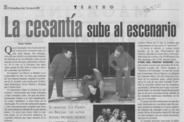 La cesantía sube al escenario