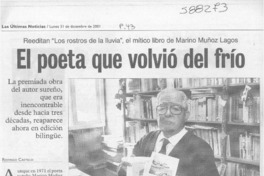 El poeta que volvió del frío  [artículo] Rodrigo Castillo
