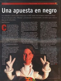 Una apuesta en negro  [artículo] Irma Palominos