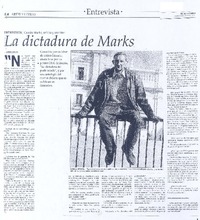 La dictadura de Marks