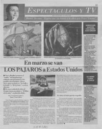 En marzo se van los pájaros a Estados Unidos  [artículo] Constanza León A.