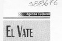 El vate retorna a la Universidad  [artículo]