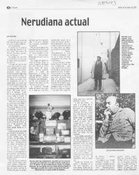 Nerudiana actual  [artículo] Sara Vial