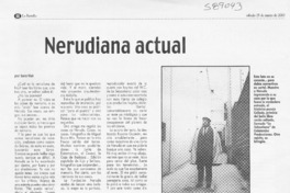 Nerudiana actual  [artículo] Sara Vial
