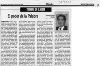 El poder de la palabra