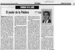 El poder de la palabra