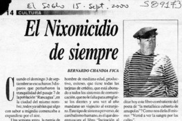 El nixonicidio de siempre