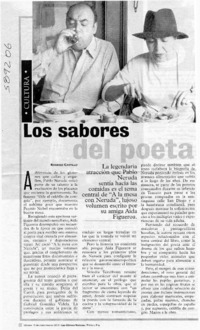 Los sabores del poeta