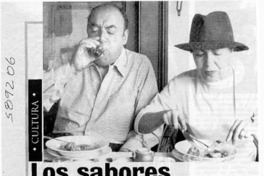 Los sabores del poeta