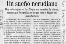 Un Sueño nerudiano, Museo del Canto General