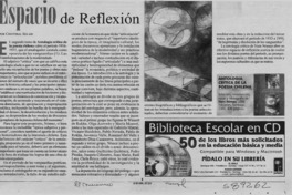 Espacio de reflexión
