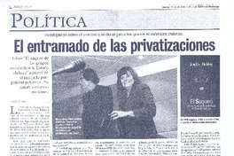 El entramado de las privatizaciones