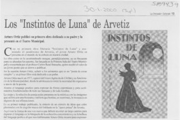 Los "Instintos de luna" de Arvetiz  [artículo]