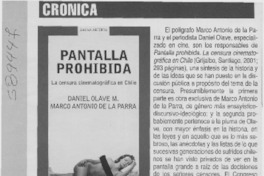 Pantalla prohibida  [artículo]