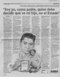 "Soy yo, como padre, quien debe decidir qué ve mi hijo, no el Estado"  [artículo] Leyla Ramírez