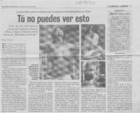 Tú no puedes ver esto  [artículo] Rodrigo Castillo