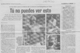 Tú no puedes ver esto  [artículo] Rodrigo Castillo