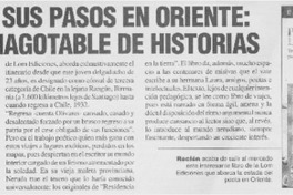 Neruda y sus pasos en oriente, un filón inagotable de historias  [artículo]