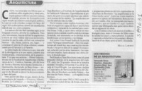 Los hechos de la arquitectura  [artículo] Miguel Laborde