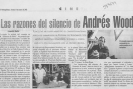Las razones del silencio de Andrés Wood