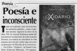 Poesía e inconsciente