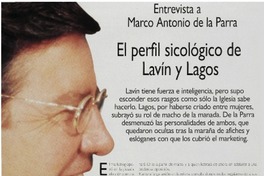 El perfíl sicológico de Lavín y Lagos