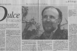 Dulce fracaso  [artículo]