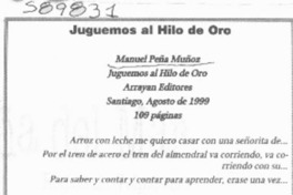Juguemos al hilo de oro  [artículo] Jenny Benvenuto