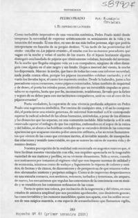 Pedro Prado  [artículo] Eugenio González