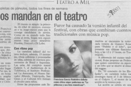 Los niños mandan en el teatro