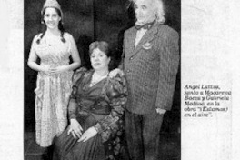 El más antiguo vuelve a escena  [artículo] Rodrigo Miranda