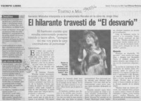 El hilarante travesti de "El desvarío"