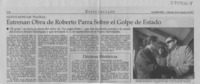 Estrenan obra de Roberto Parra sobre el Golpe de Estado  [artículo]