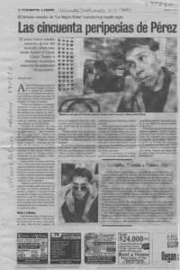 Las cincuenta peripecias de Pérez  [artículo] Marietta Santí