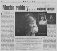 Mucho ruido y -- escasas nueces