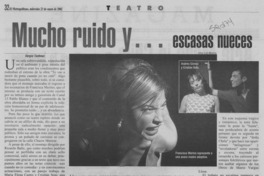 Mucho ruido y -- escasas nueces