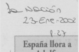 España llora a Adolfo Marsillach