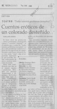 Cuentos eróticos de un colorado desteñido