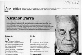Nicanor Parra  [artículo]