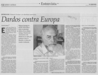 Dardos contra Europa