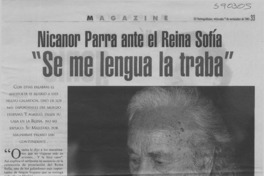 "Se me lengua la traba"  [artículo]