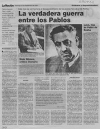 La verdadera guerra entre los Pablos  [artículo] Mariel Bustamante