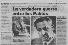 La verdadera guerra entre los Pablos  [artículo] Mariel Bustamante