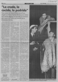 "Lo crudo, lo cocido, lo podrido"  [artículo]